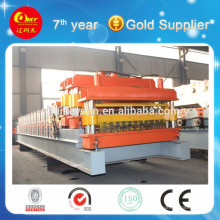 Colored Steel Wall Plate Roll Forming Machine Line Making Building Material (HKY)